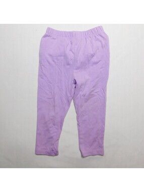 Garanimals Baby Girls Leggings Pants 24 Months Light Purple Solid Elastic Waist